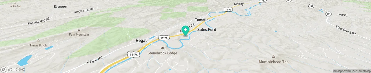 borne de recharge sur la carte