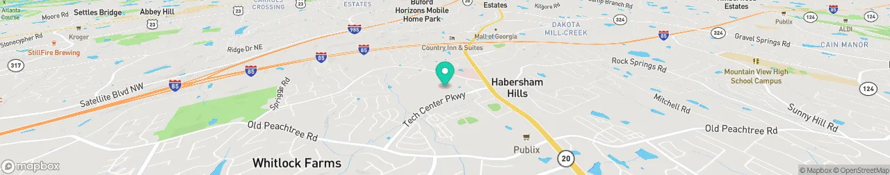 borne de recharge sur la carte