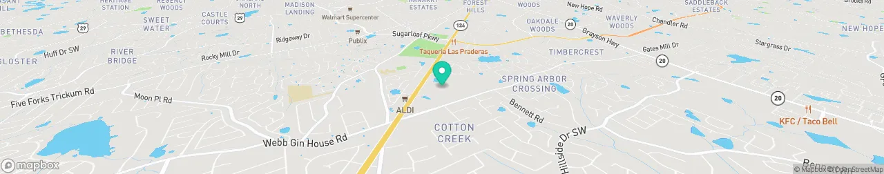 ev charging station on the map