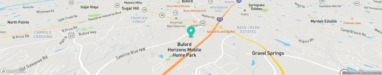 borne de recharge sur la carte