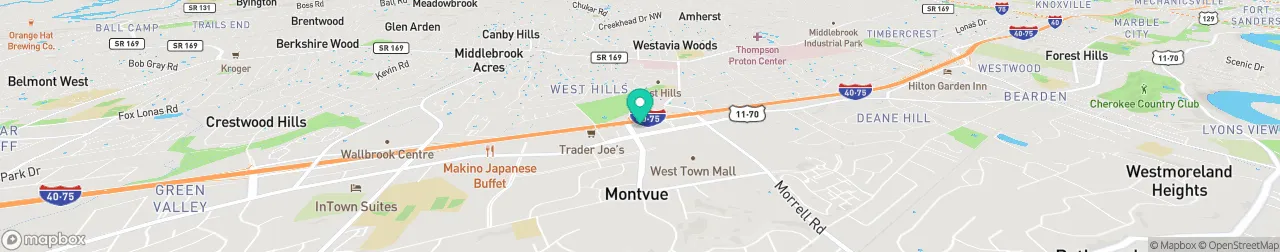 borne de recharge sur la carte