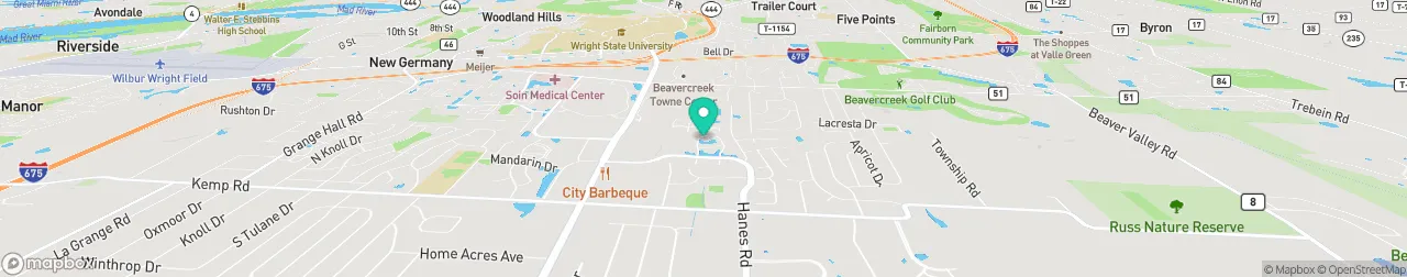 borne de recharge sur la carte