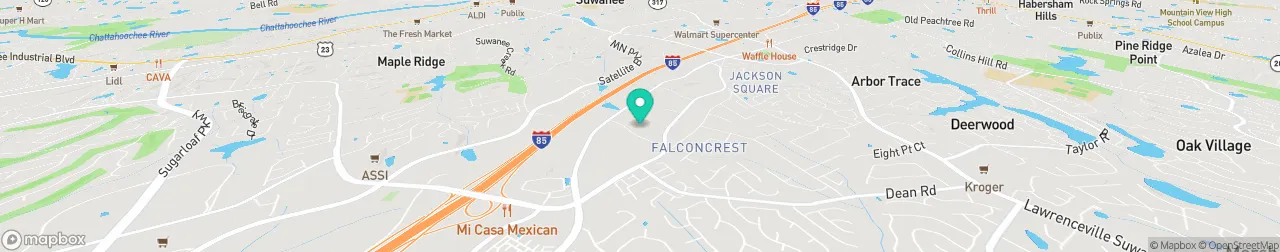 borne de recharge sur la carte