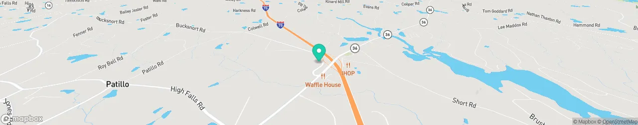 borne de recharge sur la carte