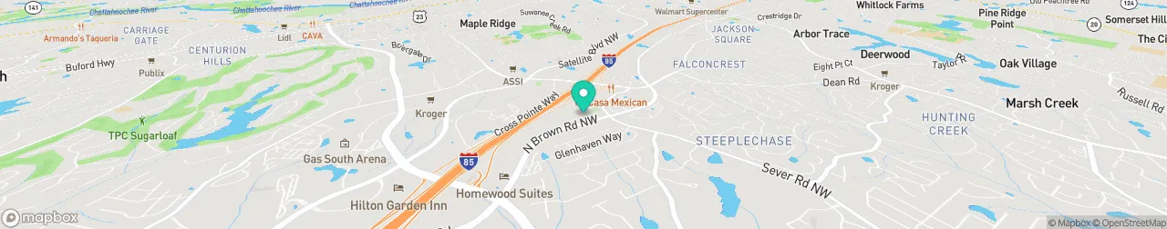 borne de recharge sur la carte