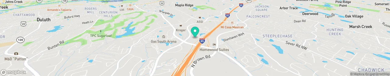 ev charging station on the map