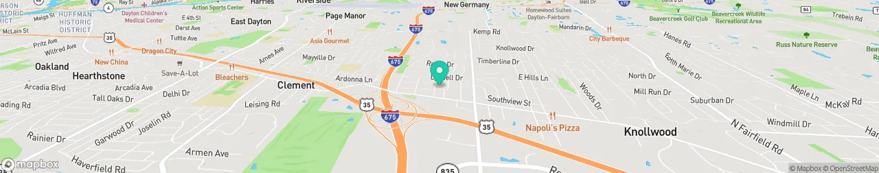 ev charging station on the map