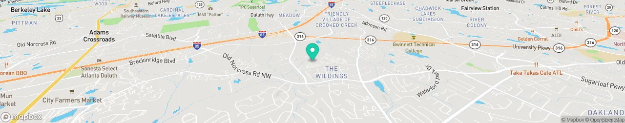 borne de recharge sur la carte