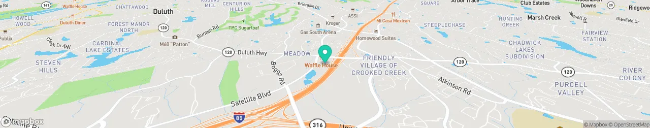 borne de recharge sur la carte