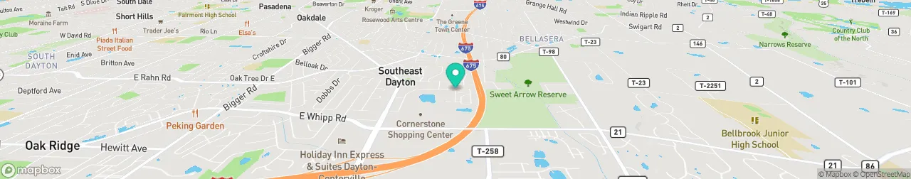 ev charging station on the map