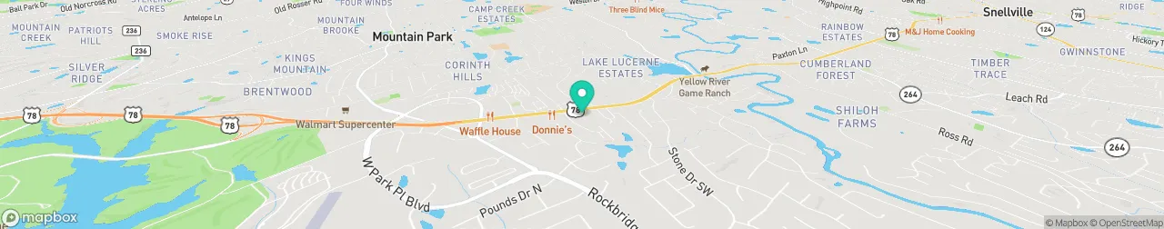 ev charging station on the map