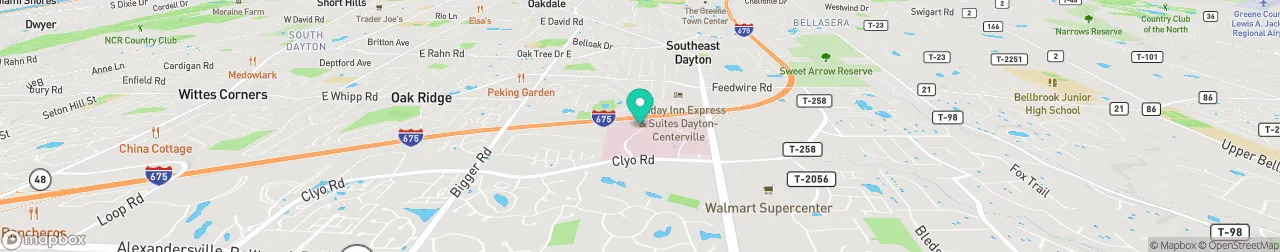 borne de recharge sur la carte