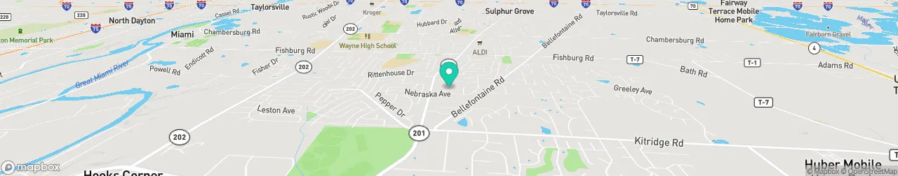 ev charging station on the map