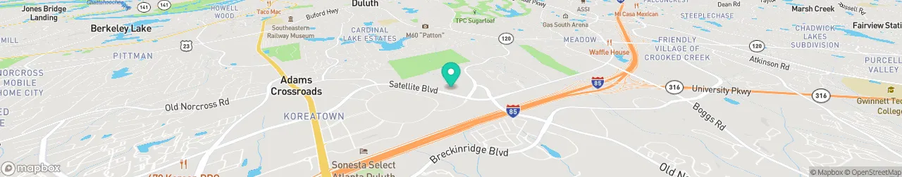 ev charging station on the map