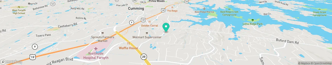 borne de recharge sur la carte