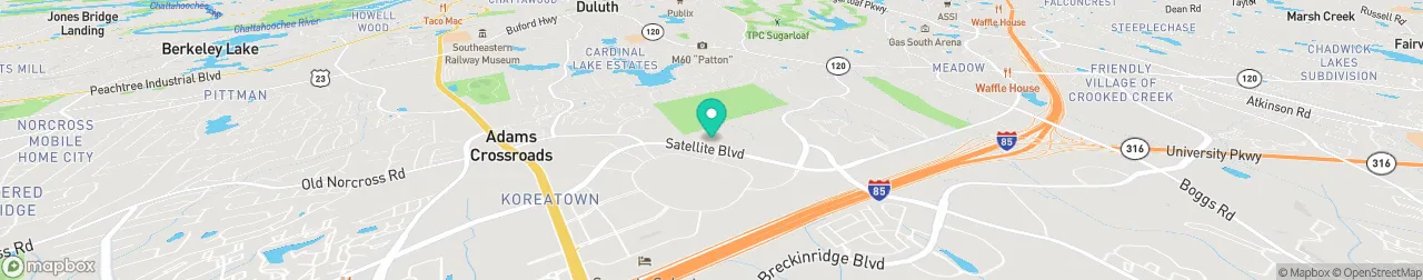 ev charging station on the map