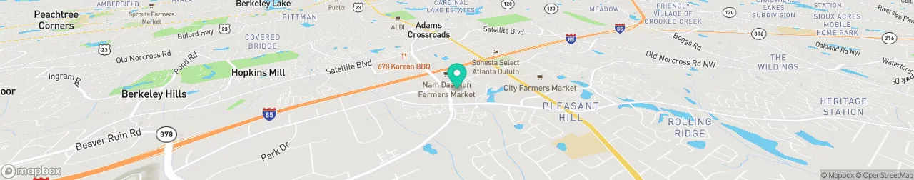 ev charging station on the map