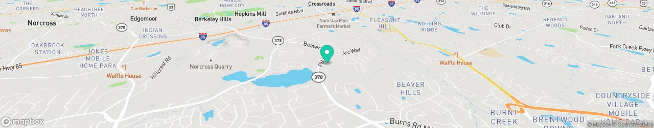 borne de recharge sur la carte