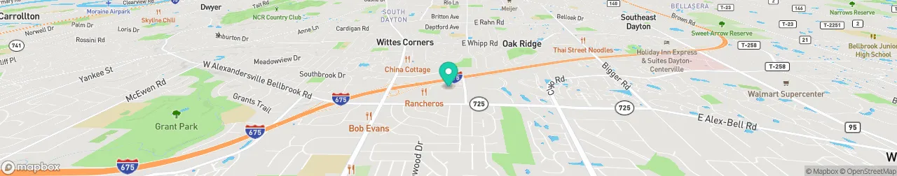 ev charging station on the map