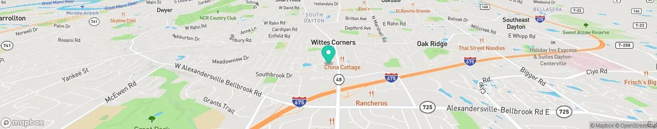 ev charging station on the map