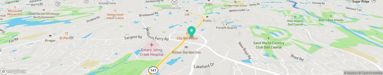 borne de recharge sur la carte