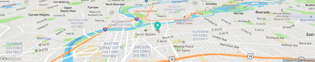 borne de recharge sur la carte