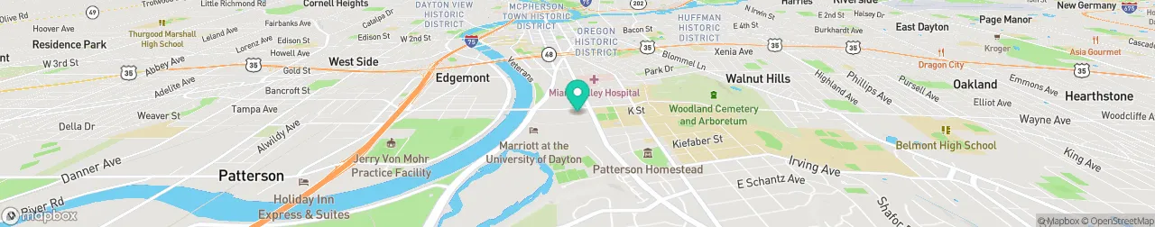 borne de recharge sur la carte