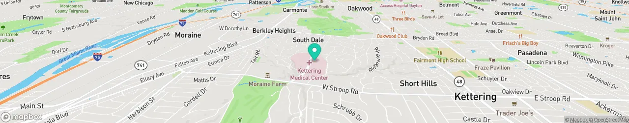 borne de recharge sur la carte