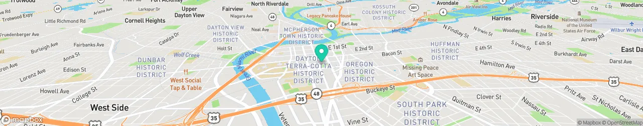 borne de recharge sur la carte