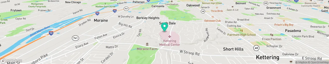 borne de recharge sur la carte