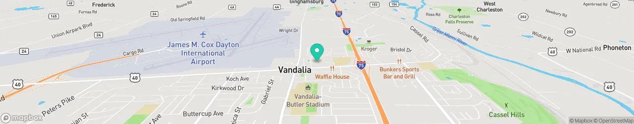 borne de recharge sur la carte