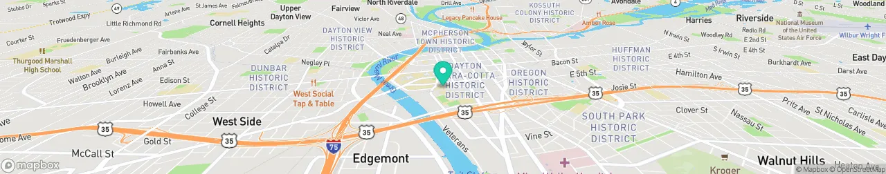 borne de recharge sur la carte