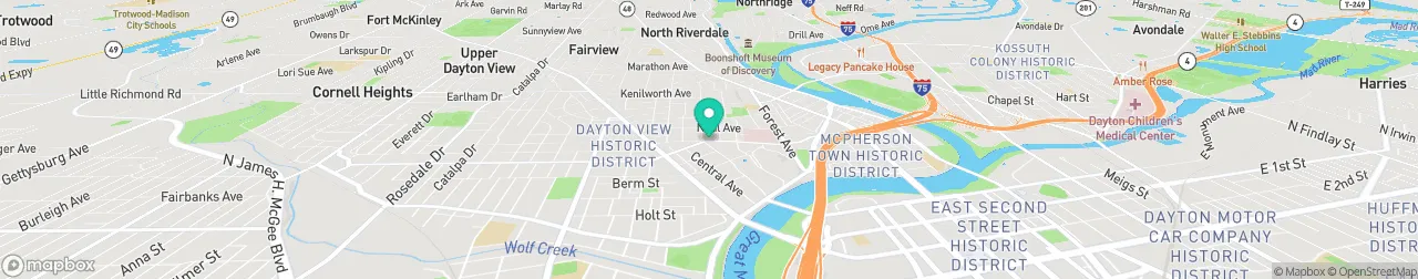 borne de recharge sur la carte