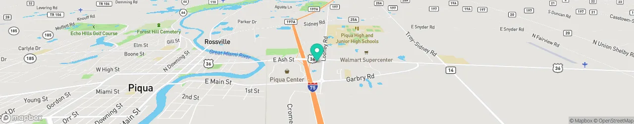 ev charging station on the map