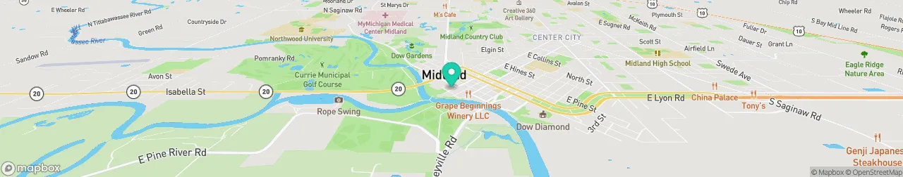 borne de recharge sur la carte