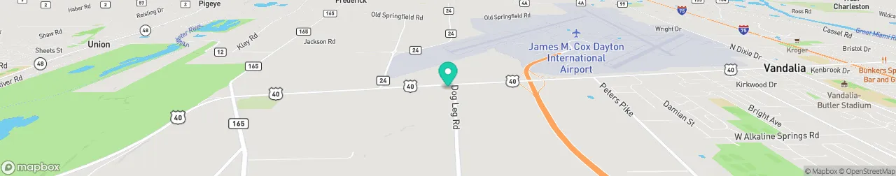 borne de recharge sur la carte