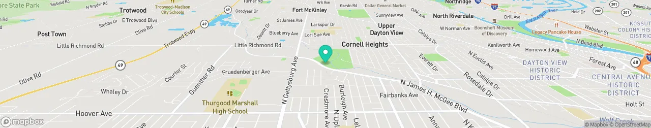 ev charging station on the map