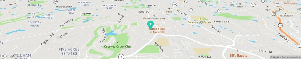 borne de recharge sur la carte