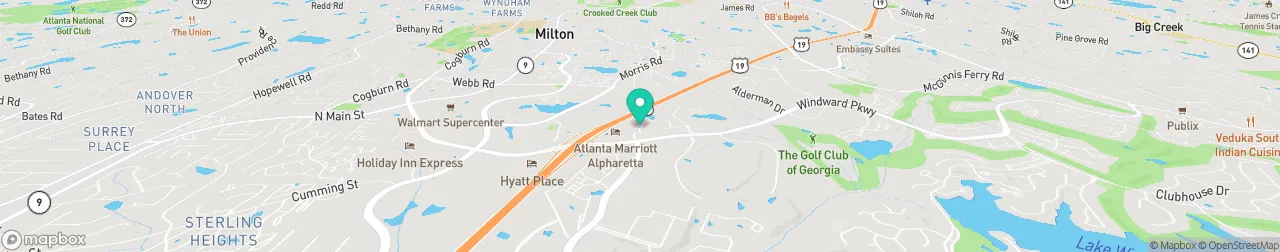 ev charging station on the map