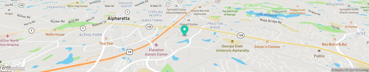 ev charging station on the map