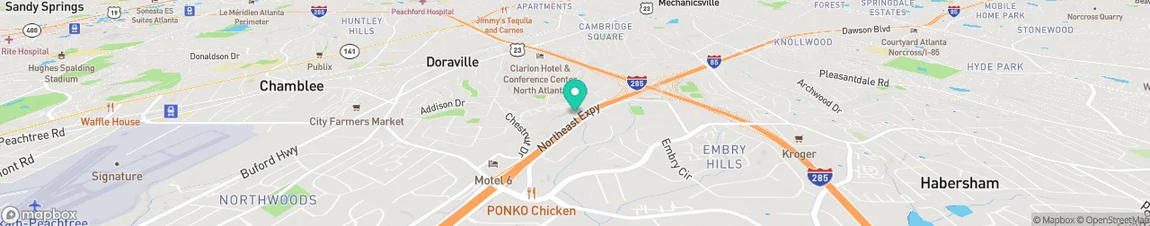 ev charging station on the map