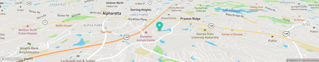 ev charging station on the map