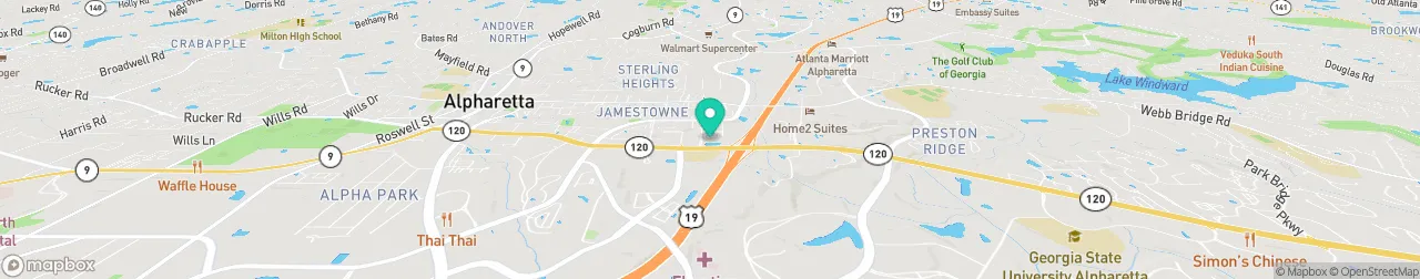 borne de recharge sur la carte