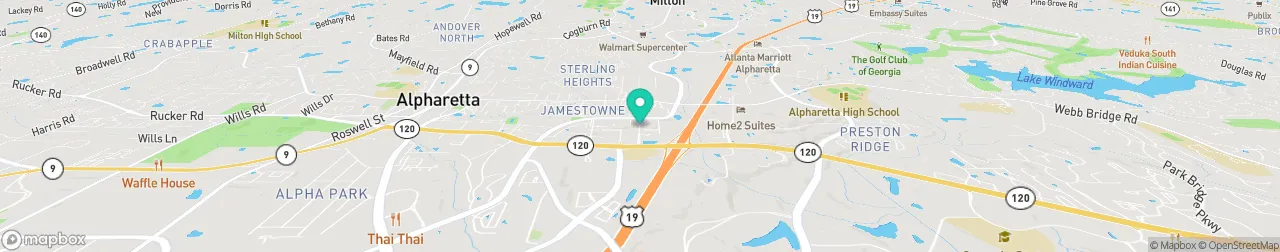 borne de recharge sur la carte