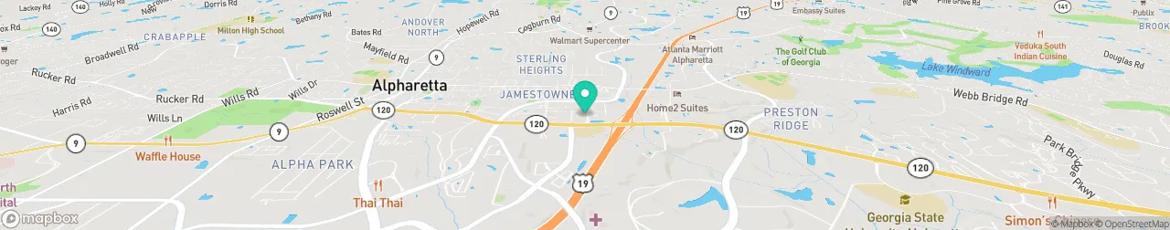 borne de recharge sur la carte