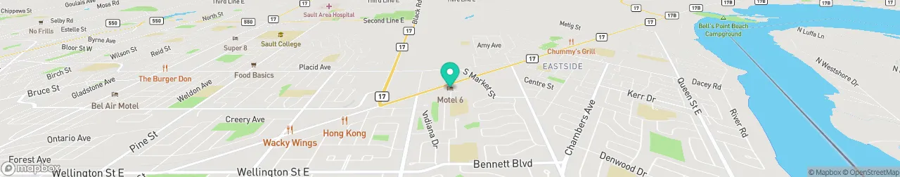 borne de recharge sur la carte