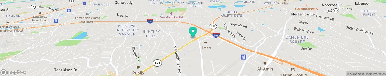 ev charging station on the map