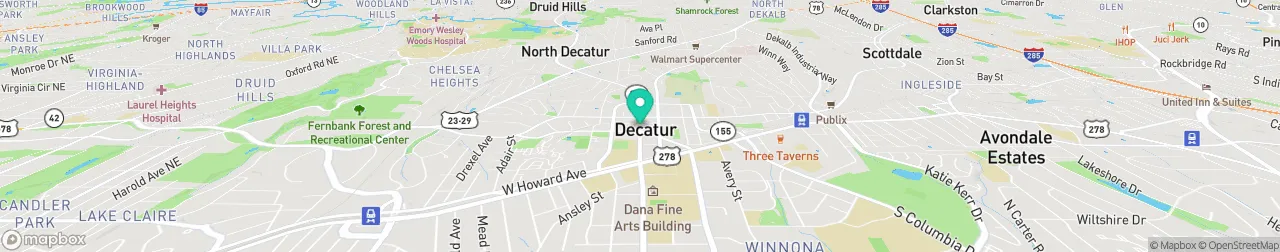 borne de recharge sur la carte