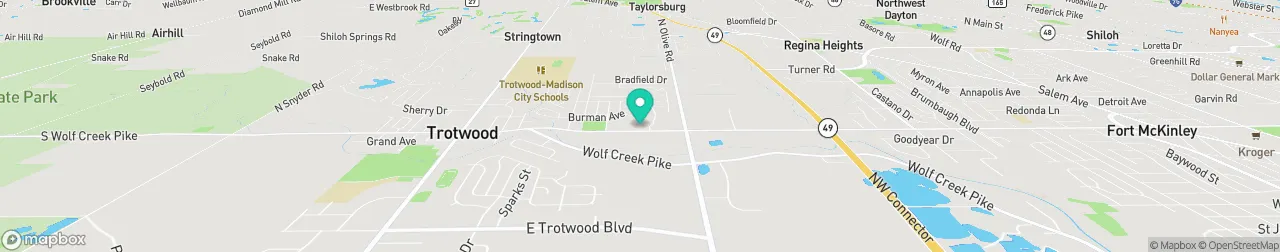 borne de recharge sur la carte