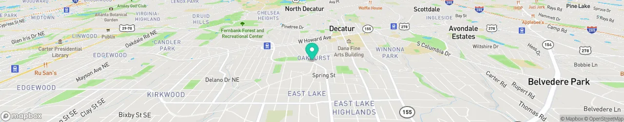 borne de recharge sur la carte